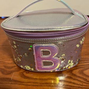 Cute initial B make up bag